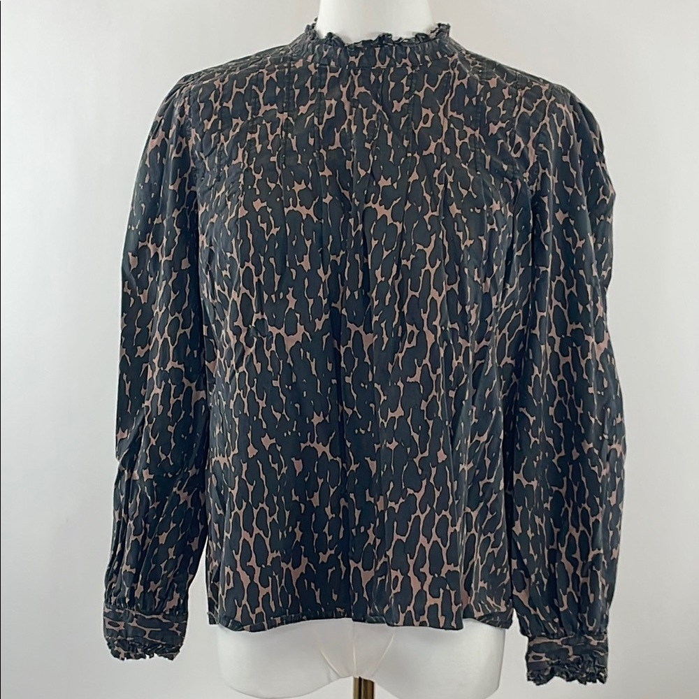 Rails Ariana Leopard Print Top, S - Picture 6 of 13